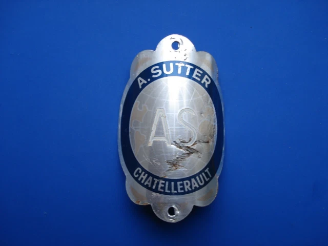 Ancienne Plaque émaillée Vélo Cycles CHIMERE – Superbe état, Fabrication Française, Collection